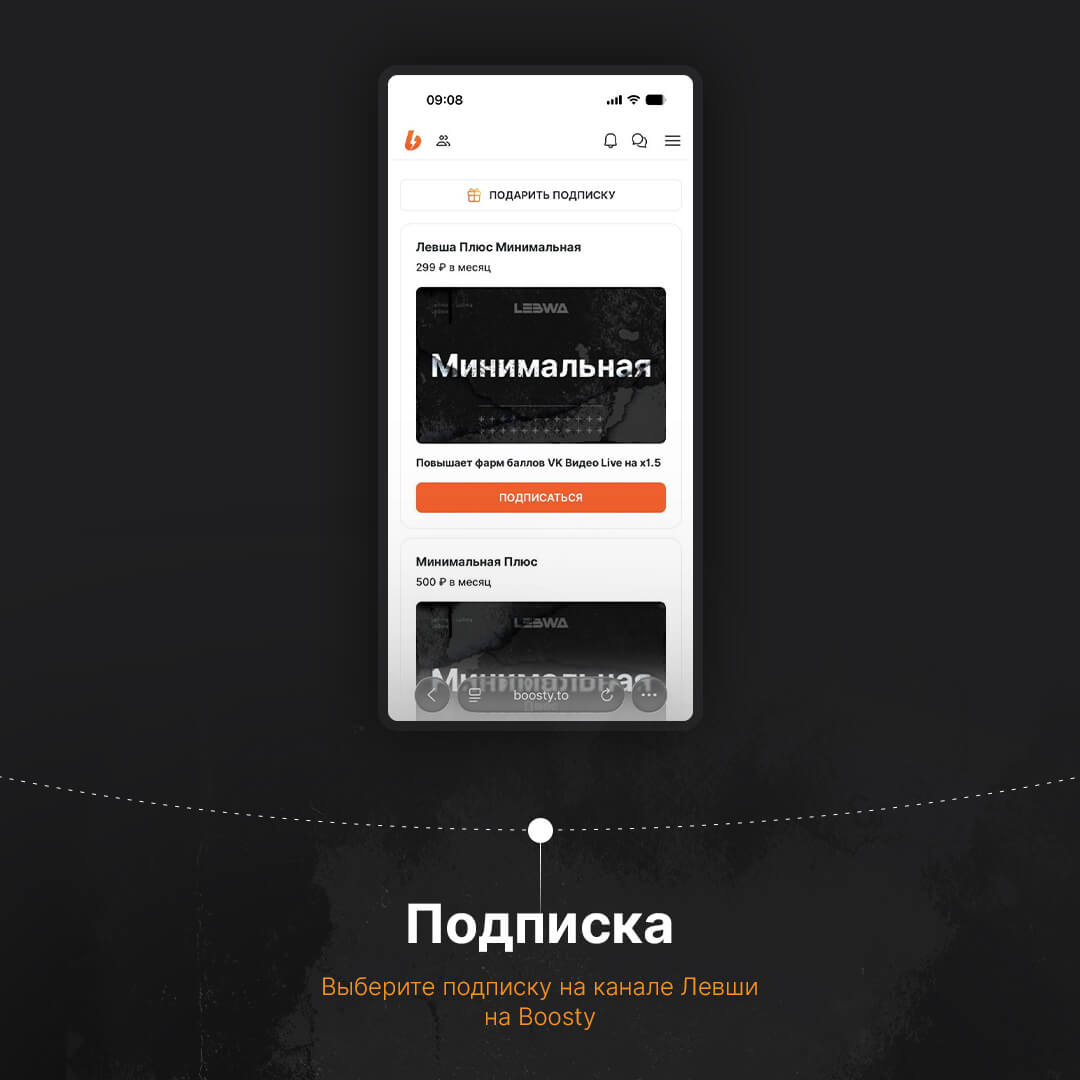 Как оформить подписку левша плюс