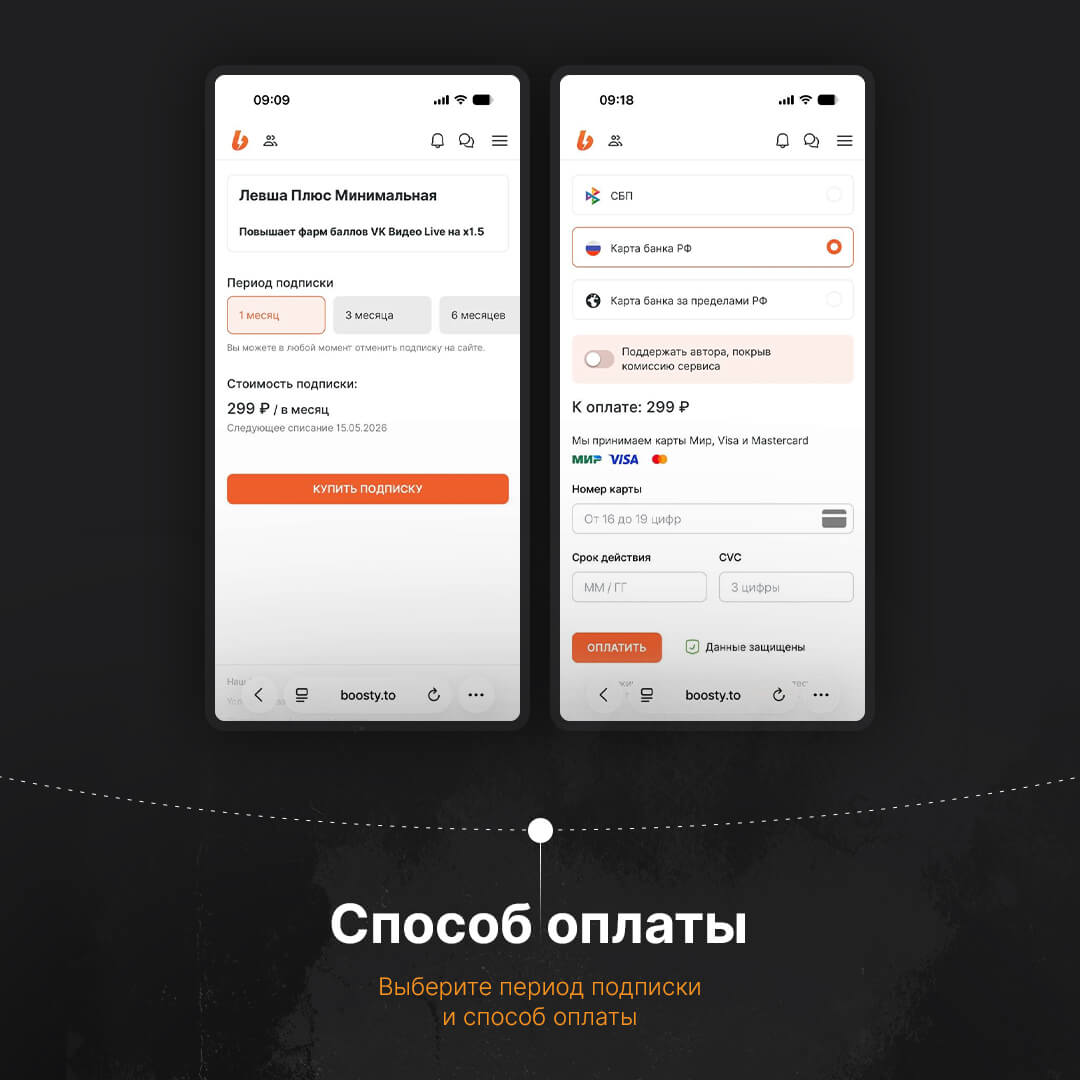 Как оформить подписку левша плюс
