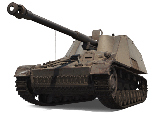 Как собрать танк Nashorn в игре Мир Танков