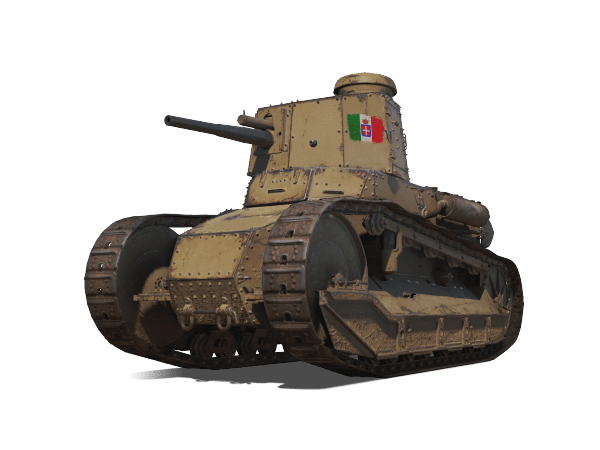 Как собрать танк Fiat 3000 в игре Мир Танков