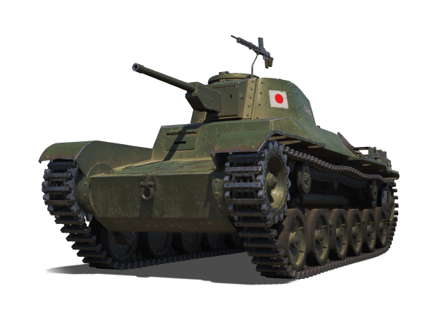 Как собрать танк Type 1 Chi-He в игре Мир Танков