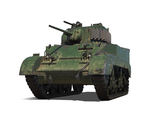 Как собрать танк M5A1 Stuart в игре Мир Танков