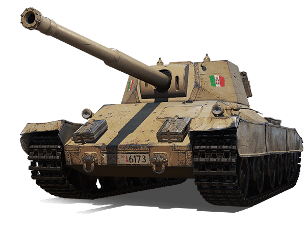 Как собрать танк Carro d'assalto P.88 в игре Мир Танков