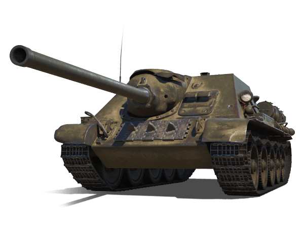Как собрать танк СУ-100 в игре Мир Танков