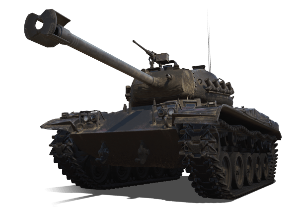 Как собрать танк leKpz M 41 90 mm GF в игре Мир Танков