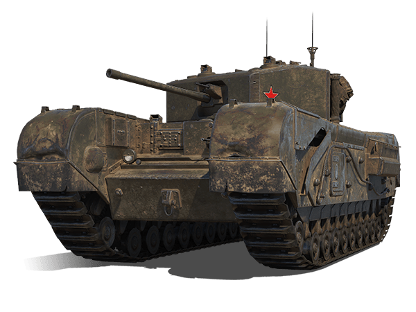 Как собрать танк Черчилль III в игре Мир Танков