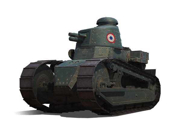 Как собрать танк Renault FT в игре Мир Танков