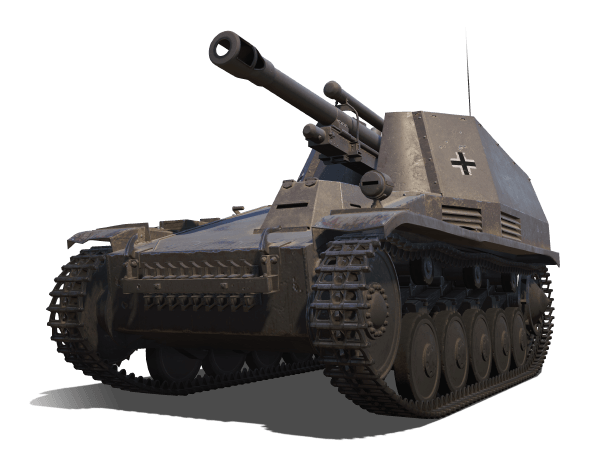 Как собрать танк Wespe в игре Мир Танков