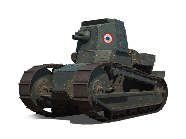 Как собрать танк Renault FT 75 BS в игре Мир Танков